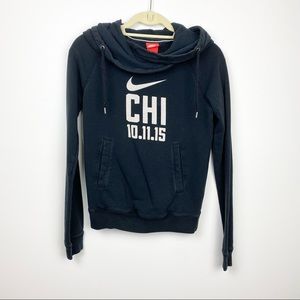 Nike 2015 Chicago Marathon Wrap Cowl Neck Hoodie